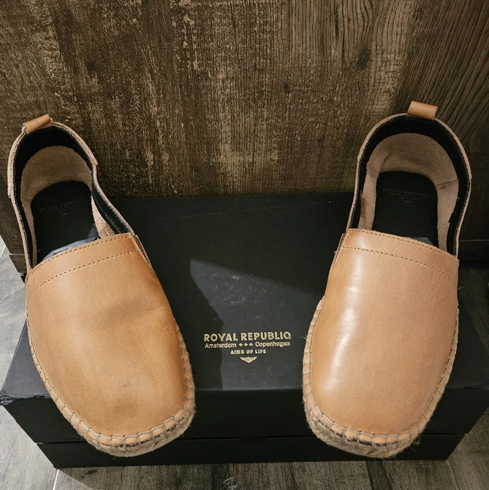 Royal Republiq Wayfarer Base Espadrille Tan Color